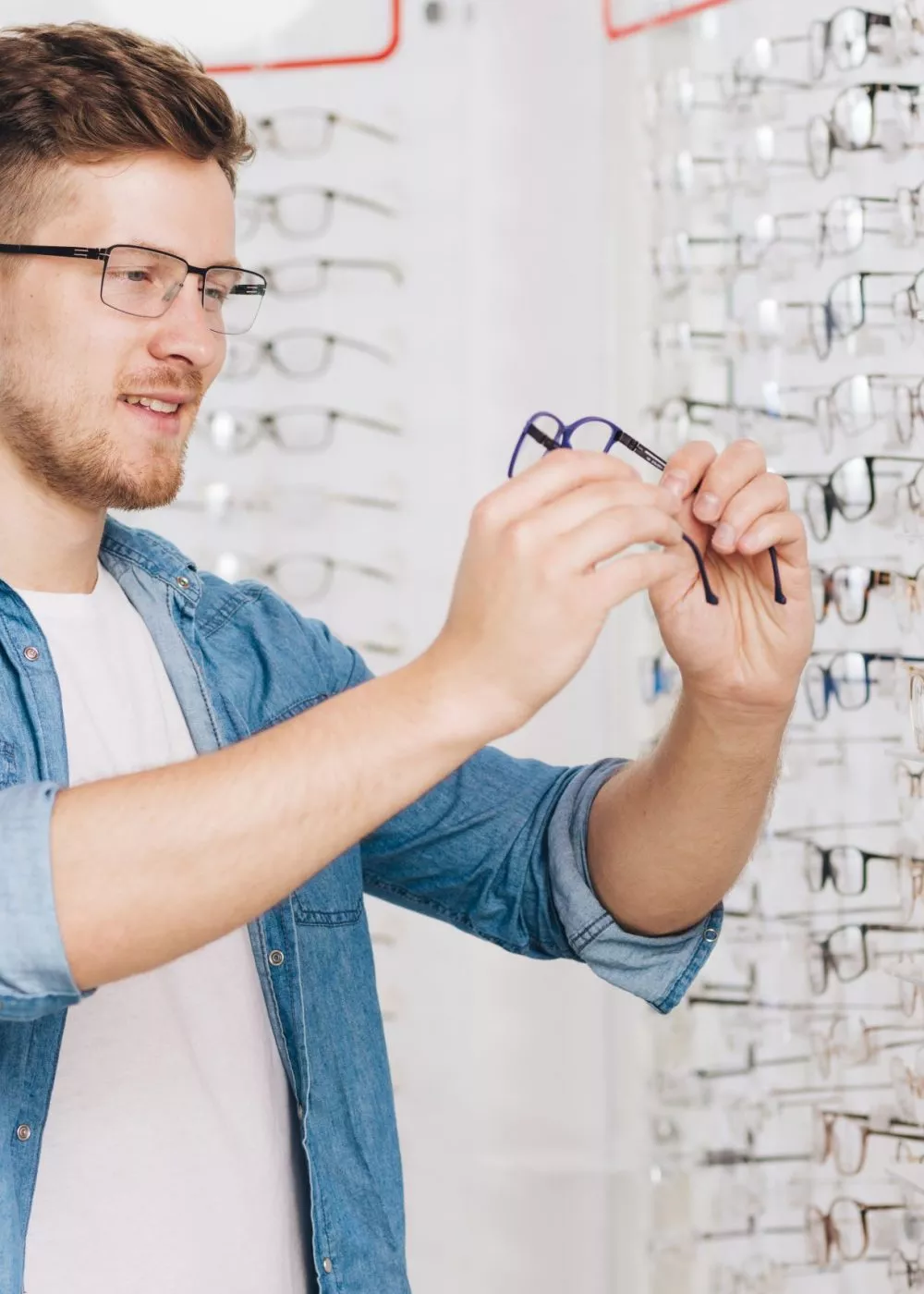 man-looking-new-glasses-optometrist man-looking-new-glasses-optometrist